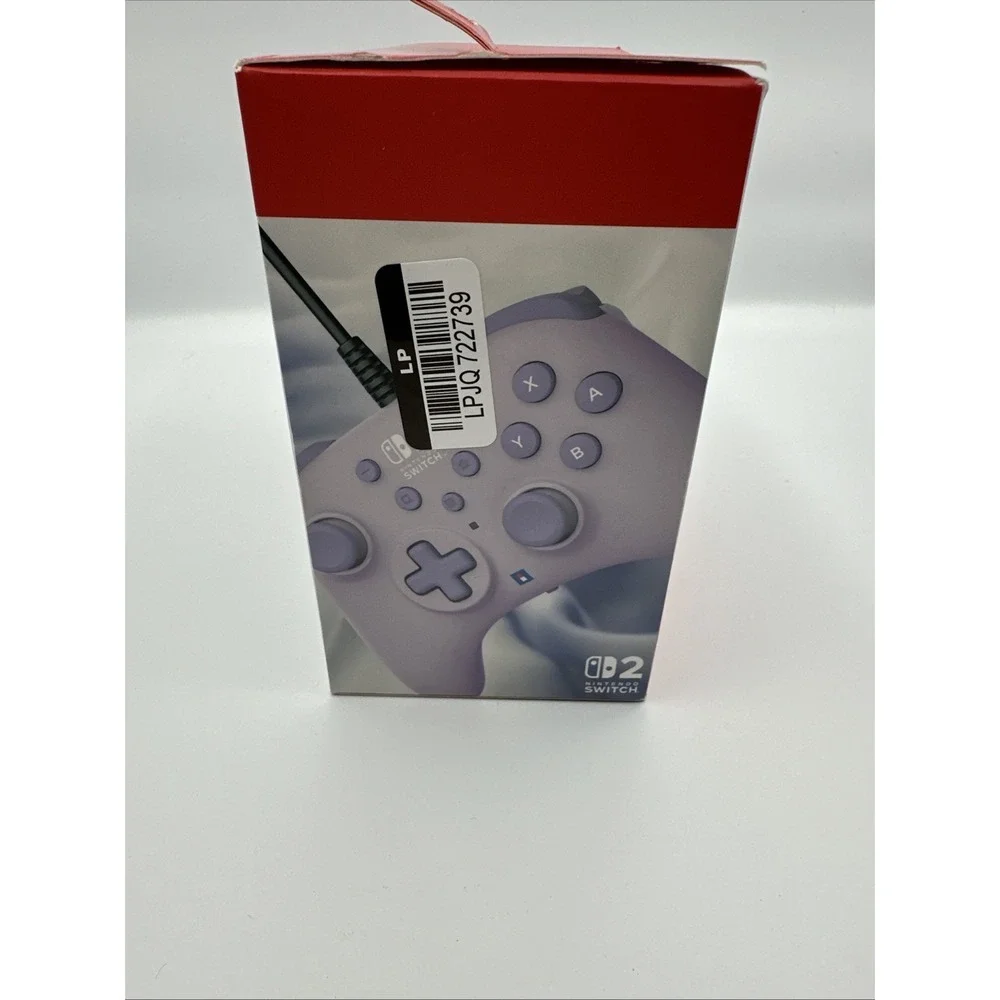 Hori HORIPAD Turbo Wired Controller for Nintendo Switch 2 Cozy Lavender‎